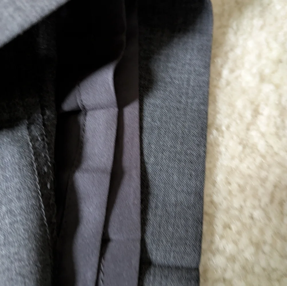 J. Crew Women's Gray Wool Blend Tailored Pants 14